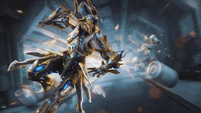 Aspecto de Gauss Prime en Warframe