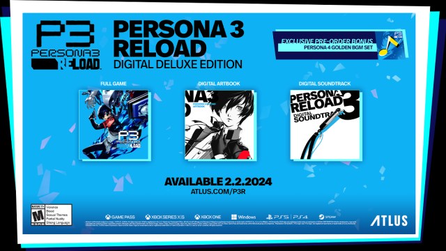 Persona 3 Recargar Edición Digital Deluxe