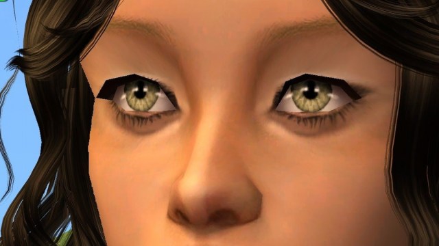 Mod ojos de novia en Los Sims 2