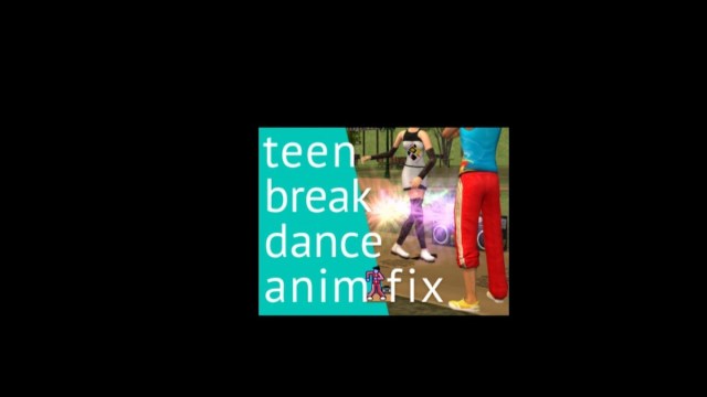 Tutorial de break dance para adolescentes para Los Sims 2