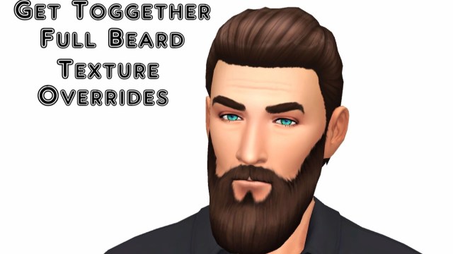 Mod de barba Sims 4