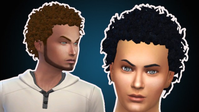 Cerrar rizos de cabello en Los Sims 4