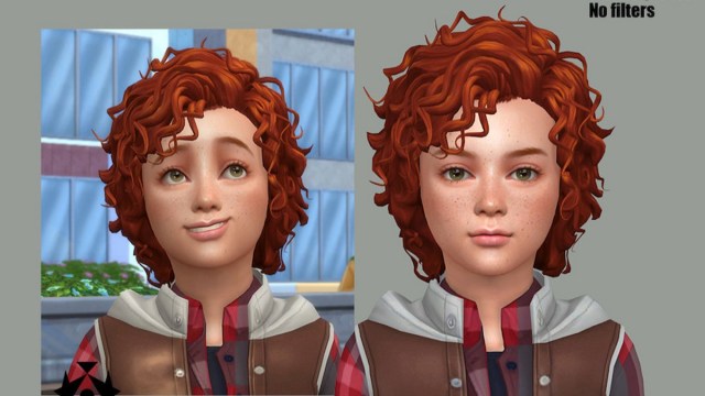 El mejor mod de pelo rojo en Sims 4