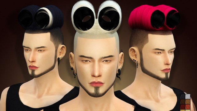 Mod de cabello masculino de Mickey Sims 