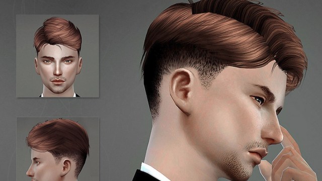 Cabello de aspecto profesional en Los Sims 4