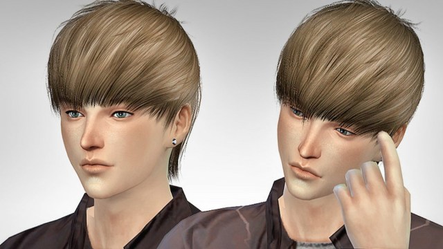 El cabello de Justin Beiber en Los Sims 4