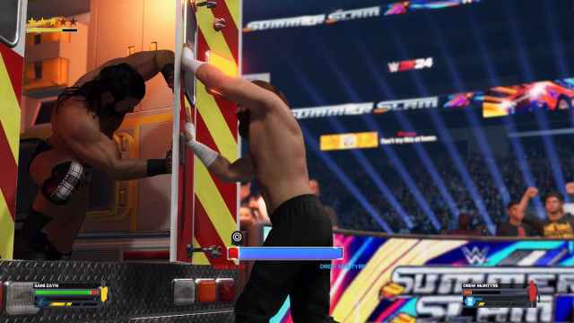 Cierre de ambulancia de WWE 2K24