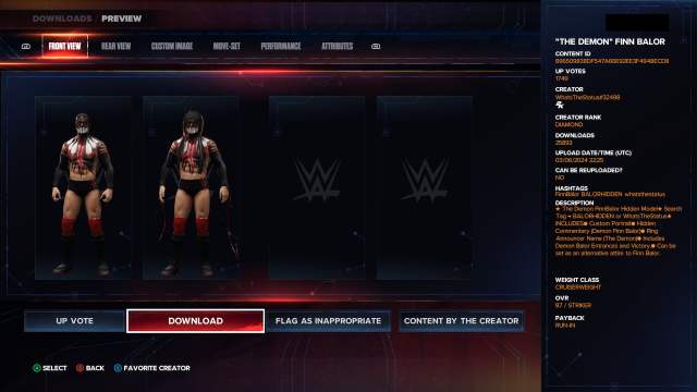 El traje personalizado Demon Fin Balor