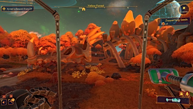 Lightyear Frontier ¿dónde está el Bosque Amarillo en el mapa?