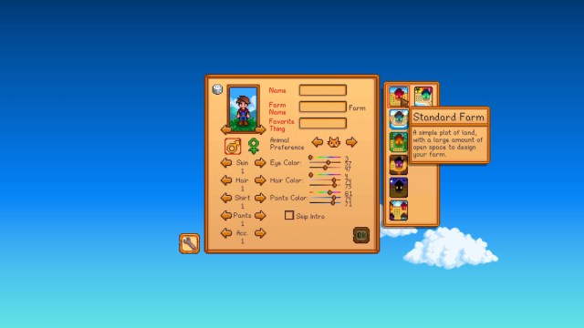 Granja estándar de Stardew Valley