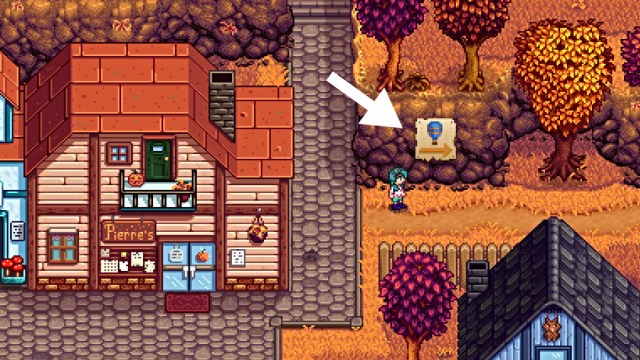 Stardew Valley dónde encontrar al librero