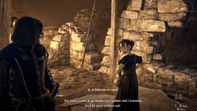 Dragon's Dogma 2 Girl trata sobre Malcolm