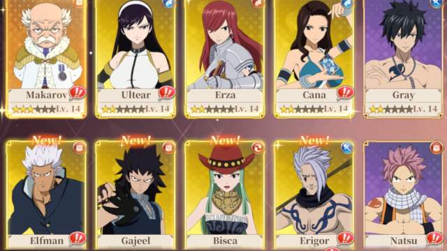 Lista De Niveles De Fairy Tail Fierce Combat (marzo De 2024)