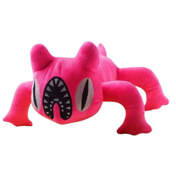 Peluche Rosa Gato Enojado Rosa