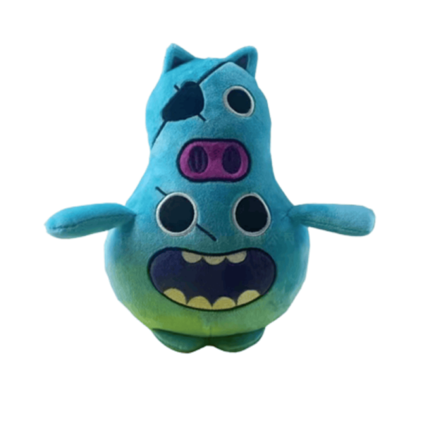 Peluche Pirata azul verde y azul