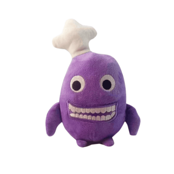 Peluche cocinero morado