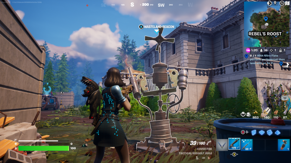 Nido rebelde de Fortnite