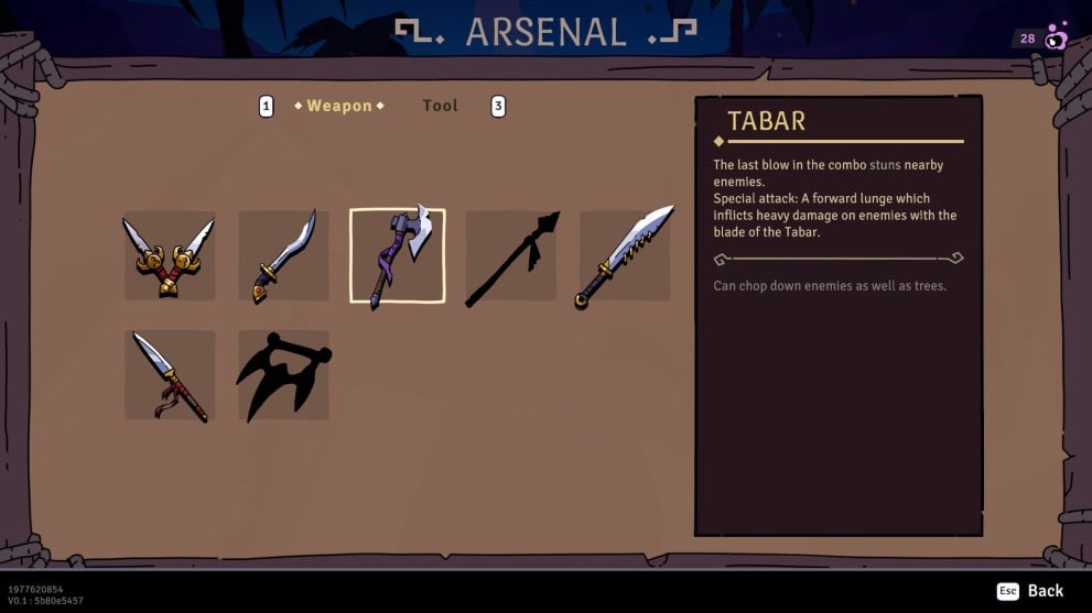 El Tabar en el arsenal del Príncipe