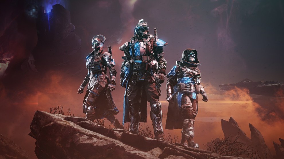 Un grupo de Guardianes en Destiny 2.