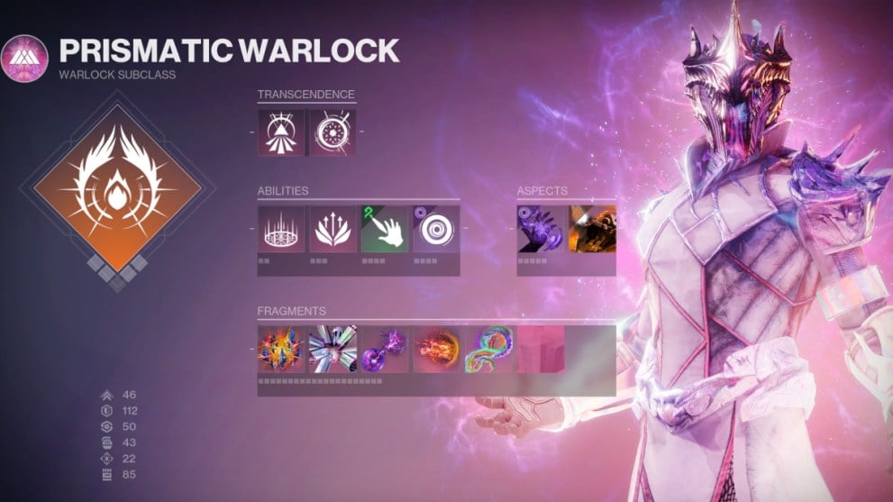 Las mejores construcciones de Prismatic Warlock de Destiny 2 en su forma final: la configuración para la construcción Prismatic Warlock PvE.