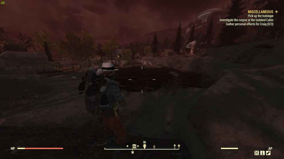 Muelles del campamento Rapidan de Fallout 76