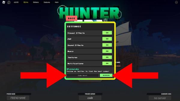 Cómo canjear el código de la era Hunter