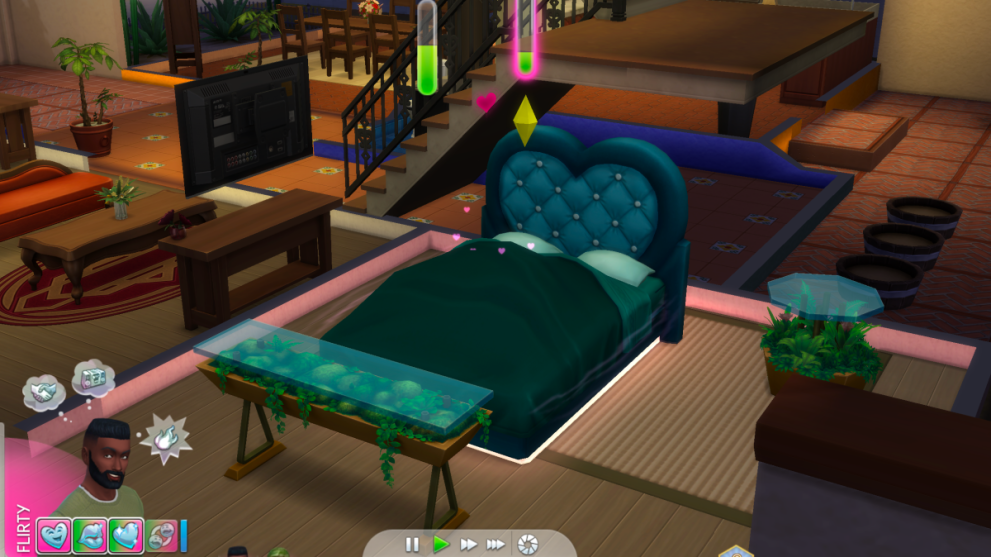 cama vibromatic neuvo sims 4 lovestruck