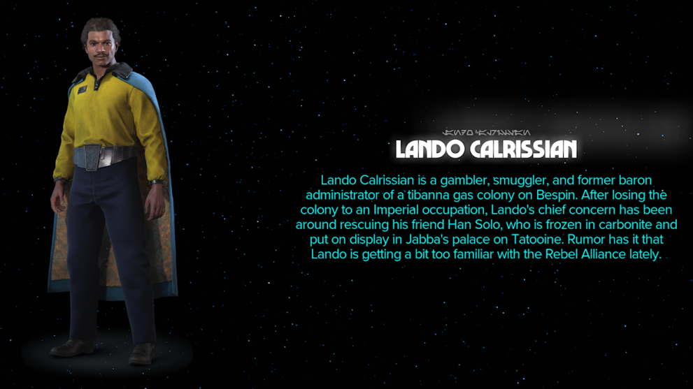 biografía de lando calrissian