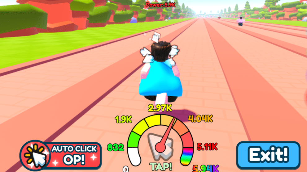 Juego de Roblox Fat Race Best Food: carrera de personajes 