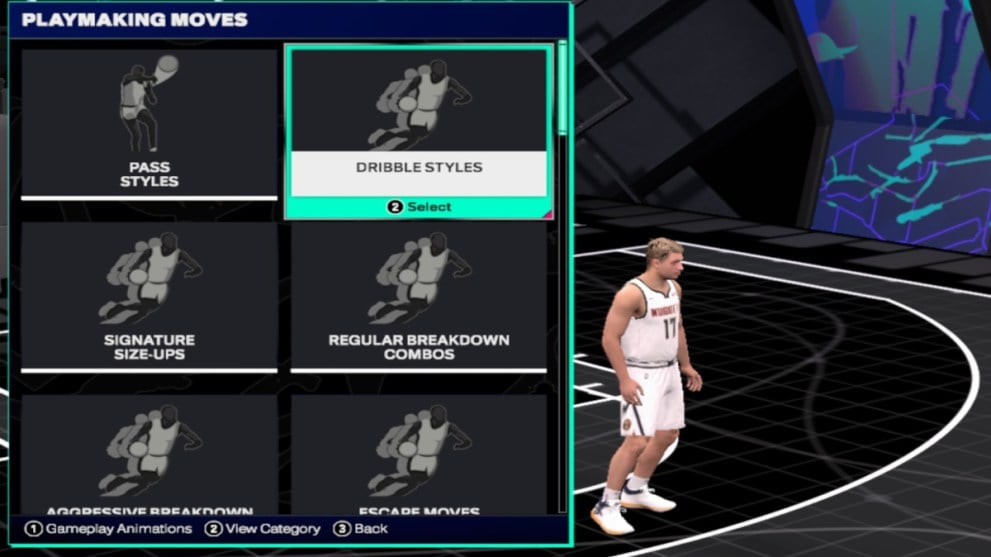 Los mejores estilos de regate en NBA 2K25