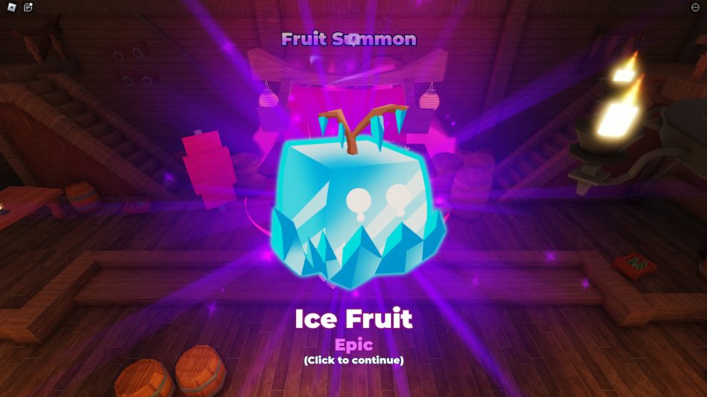 ganando fruta de hielo anime dungeon luchadores roblox