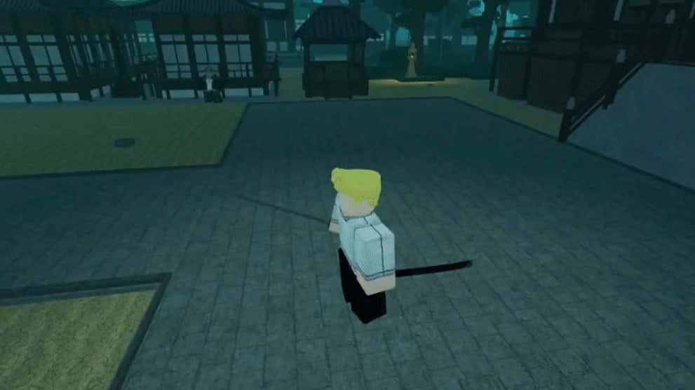 Arma katana en Roblox Sorcery