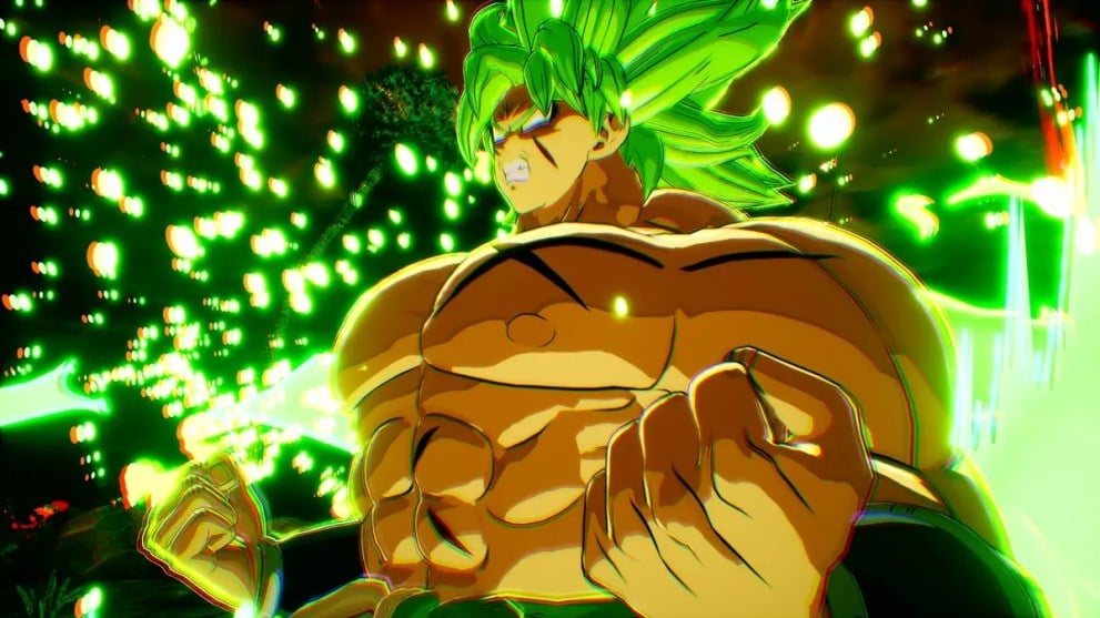 Dragon Ball Sparking Zero broly legendario super saiyan cuenta regresiva