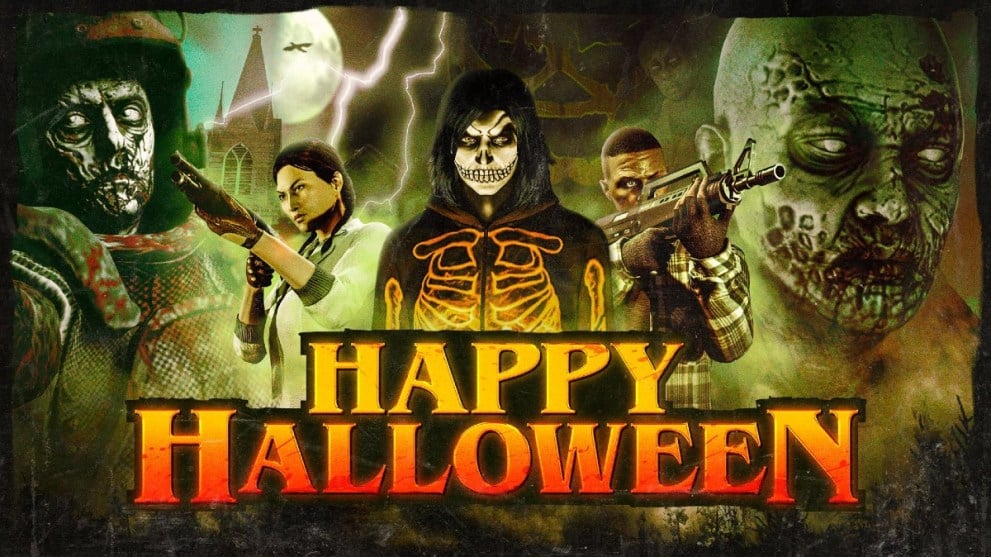 Arte 'Feliz Halloween' en GTA Online.