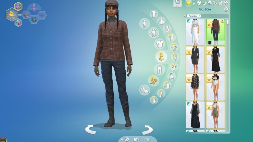 el traje de sepulturero en los sims