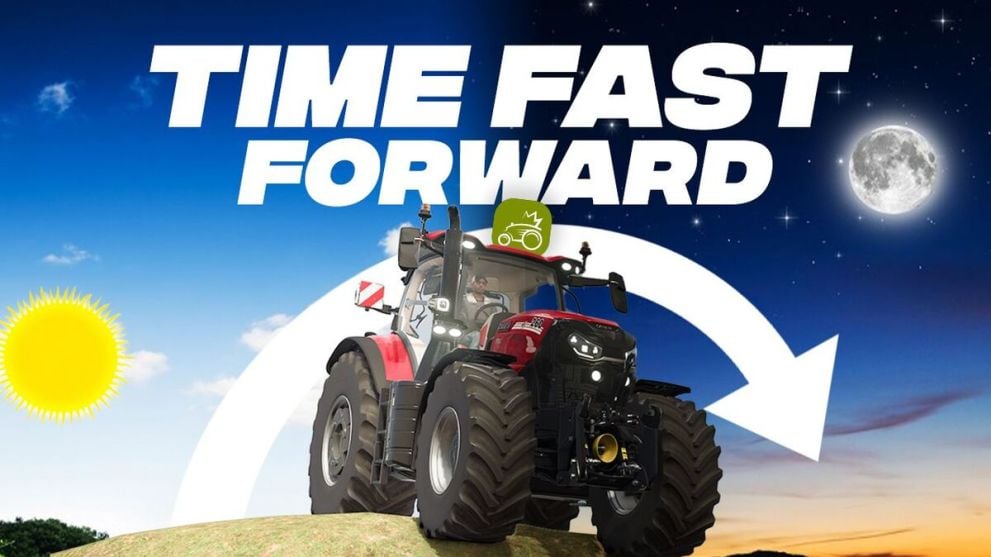 Mod de avance rápido del tiempo en Farming Simulator 25