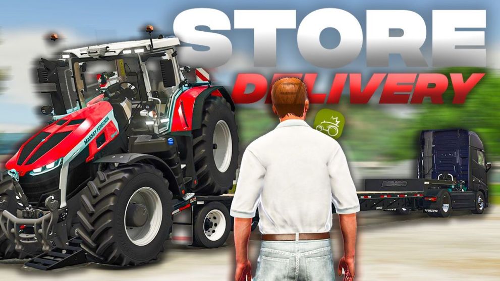 Mod de entregas en tiendas en Farming Simulator 25