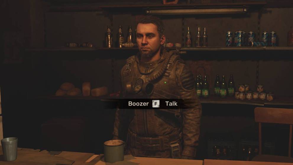 STALKER 2 Garbage Trader NPC barman borracho