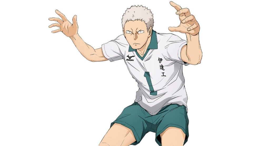 Personaje de Aonu Takanobu en Haikyuu Touch the Dream