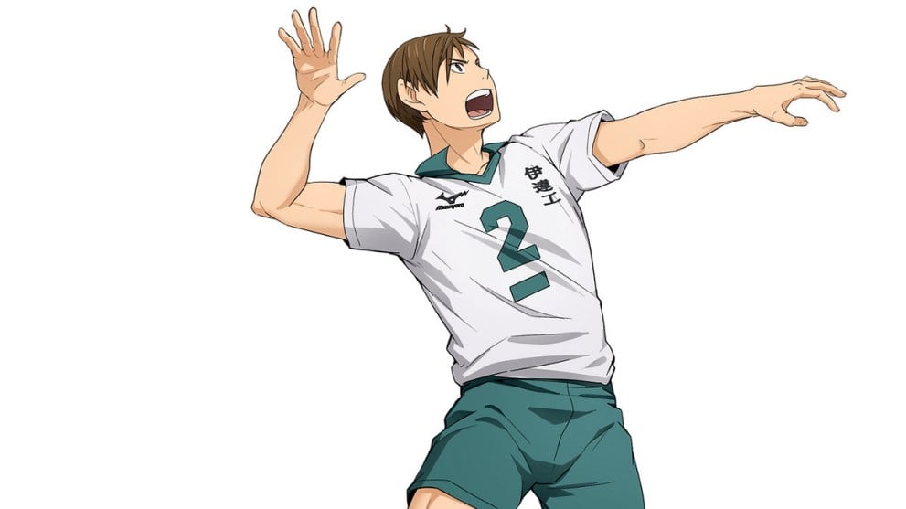 Personaje de Kenji Futakuchi en Haikyuu Touch the Dream