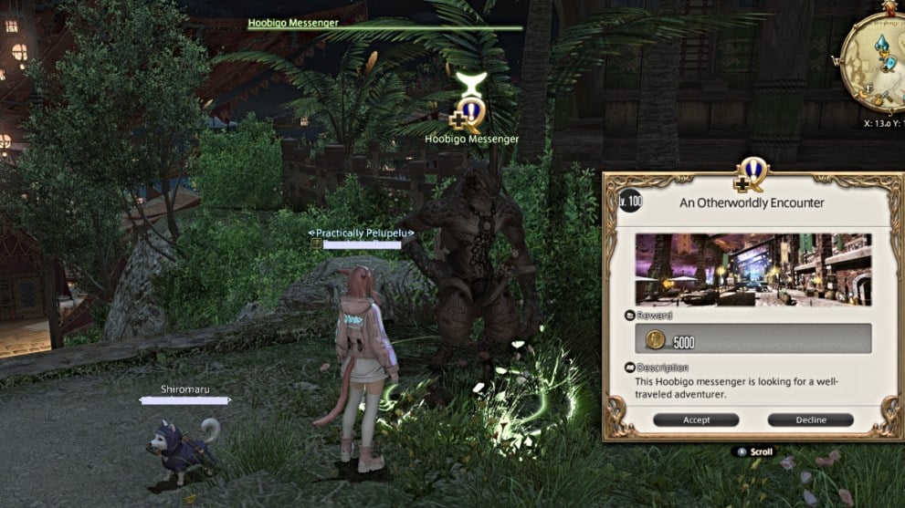 Una misión de encuentro de otro mundo en FFXIV