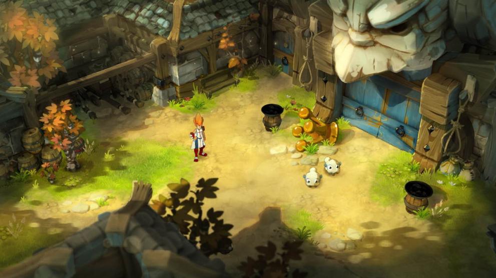 Una imagen del juego de la actualización Unity de DOFUS