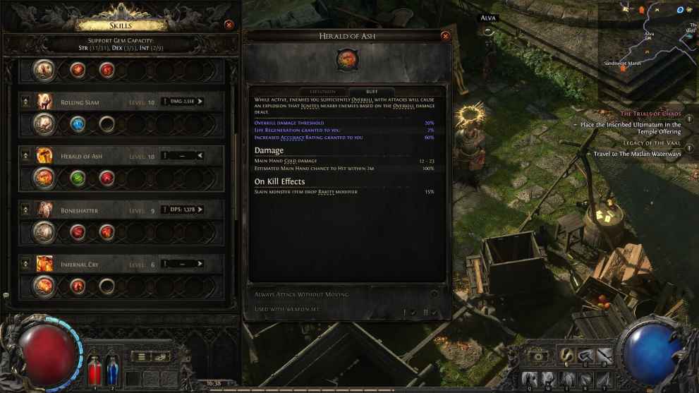 Heraldo de Ash en Path of Exile 2