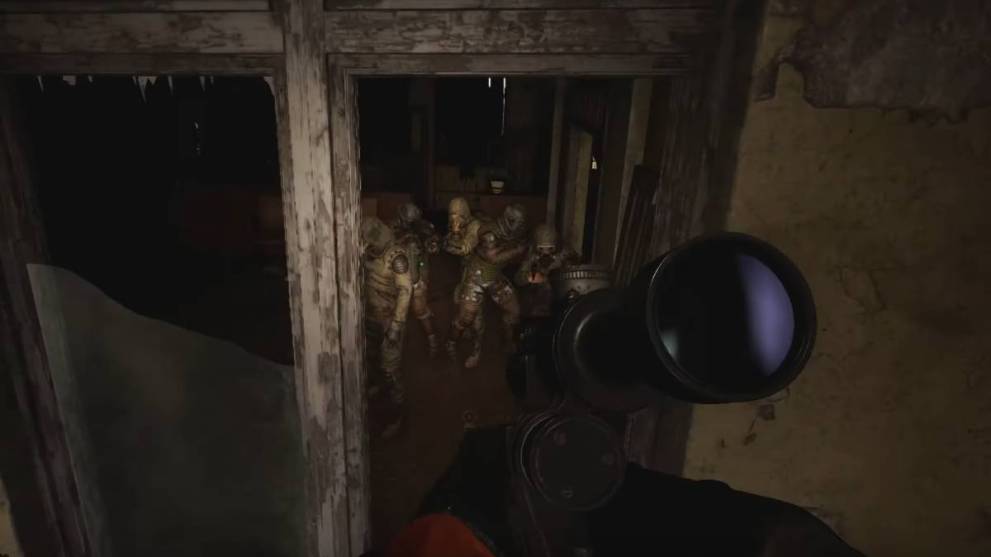 STALKER 2 NPC atrapados dentro del edificio