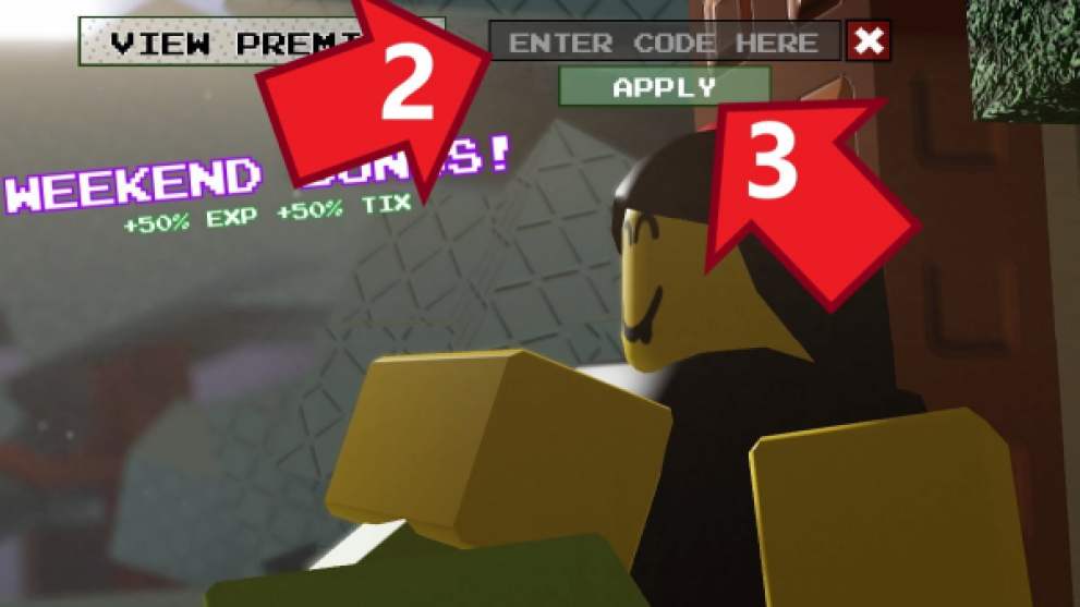 Un juego de centro comercial Ingrese el cuadro de texto del código