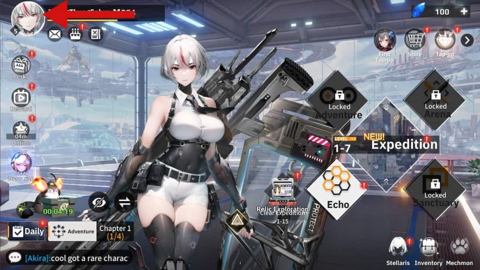Redimir códigos en Apex Girls 1